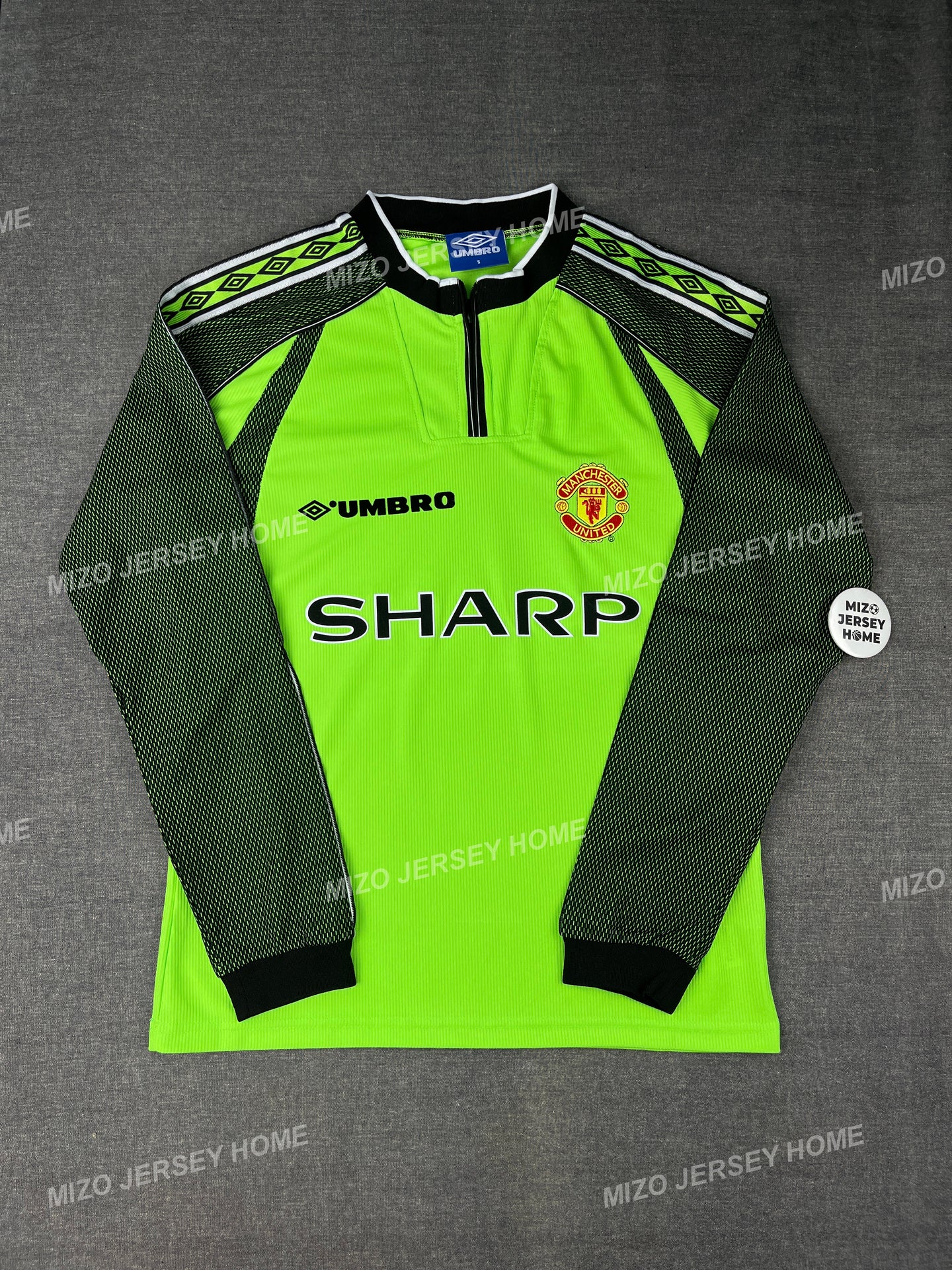 MANCHESTER UNITED 1998-99 GOALKEEPER RETRO JERSEY