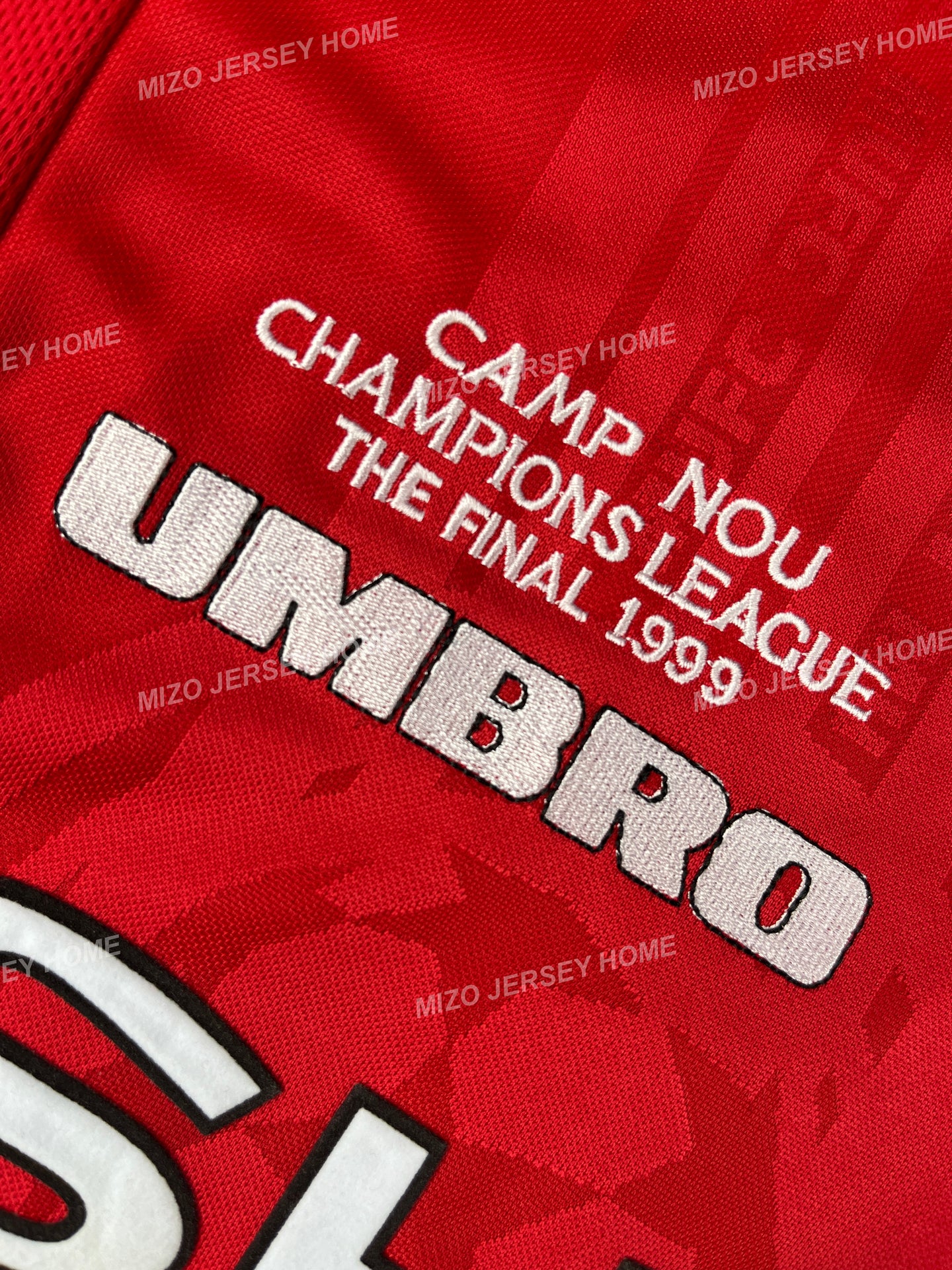 MANCHESTER UNITED HOME 1999 LONG SLEEVES RETRO JERSEY