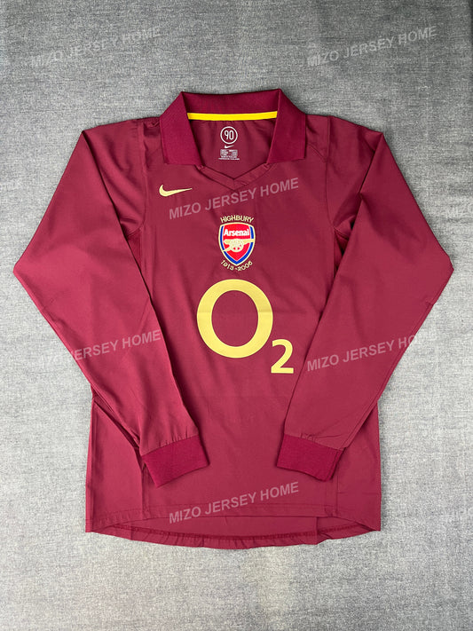 ARSENAL HOME 2005-06|RETRO JERSEY