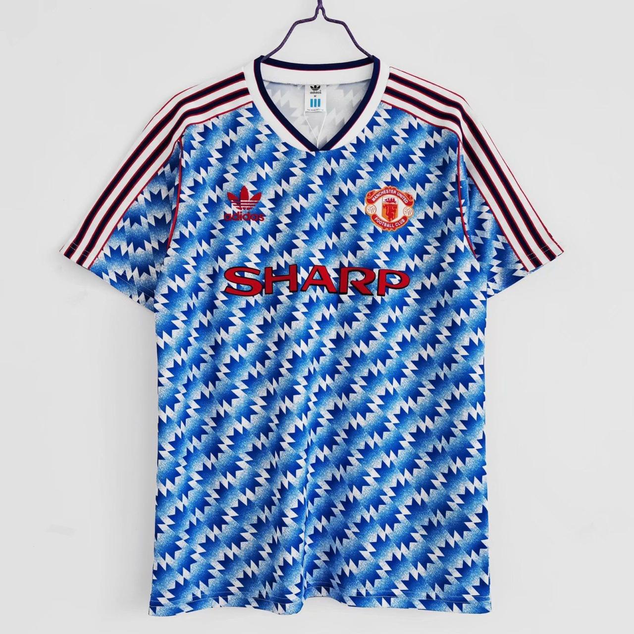 Manchester United Away 1991-92 Retro Jersey