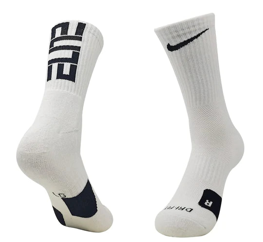 Nike Elite White Crew Socks
