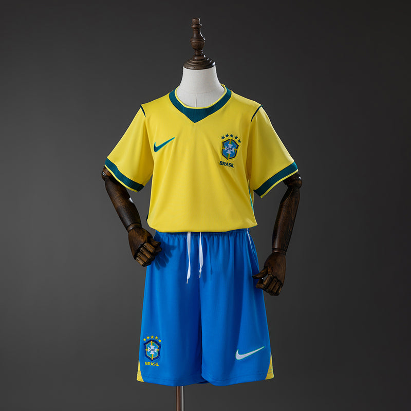 Brazil Home 2026 Kids Jersey