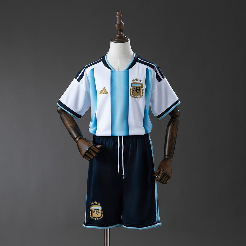 Argentina Home World Cup 2026 Kids Jersey