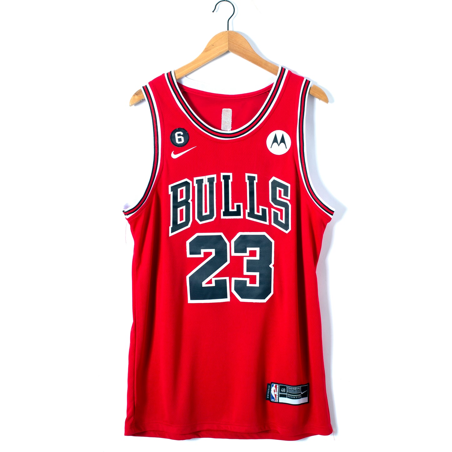 JORDAN 23 Nike Red Chicago Bulls NBA Jersey