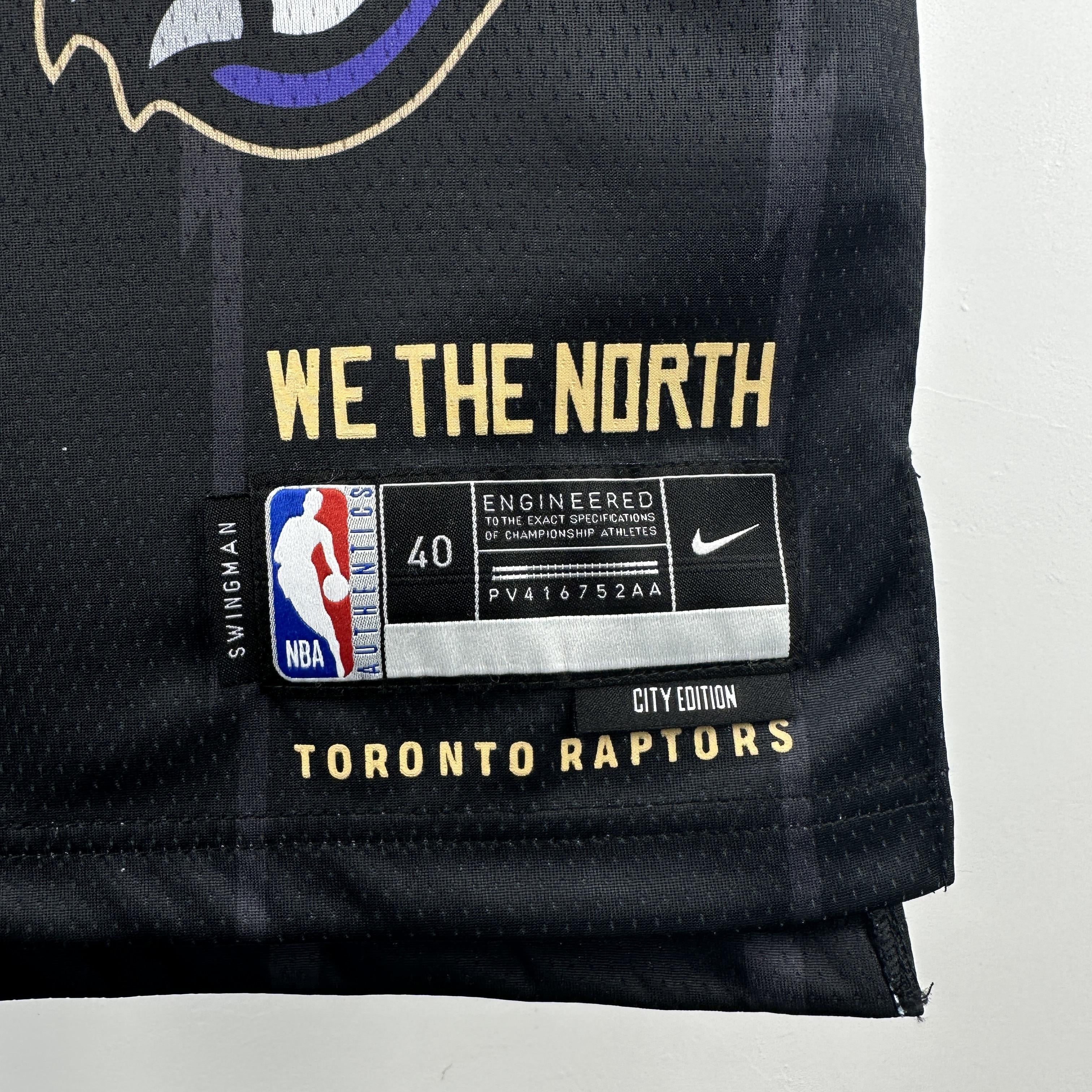 CARTER 15 Black Toronto Raptors Heat Pressed Edition NBA Jersey