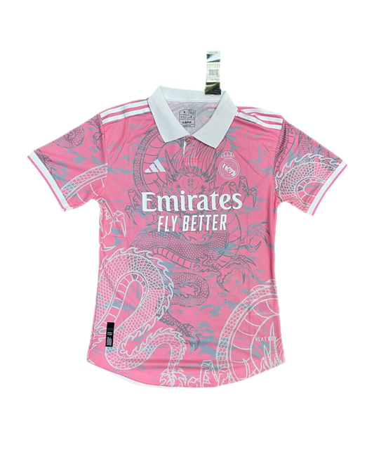 Real Madrid Dragon Pink Jersey 23/24 Player Version