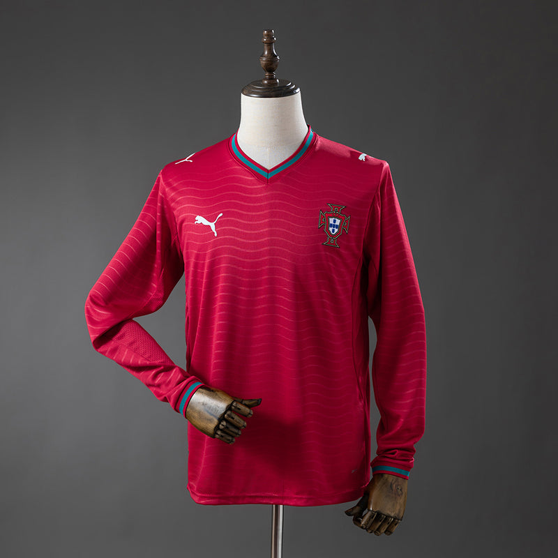 Portugal Home 2026 Fan Version Long Sleeves