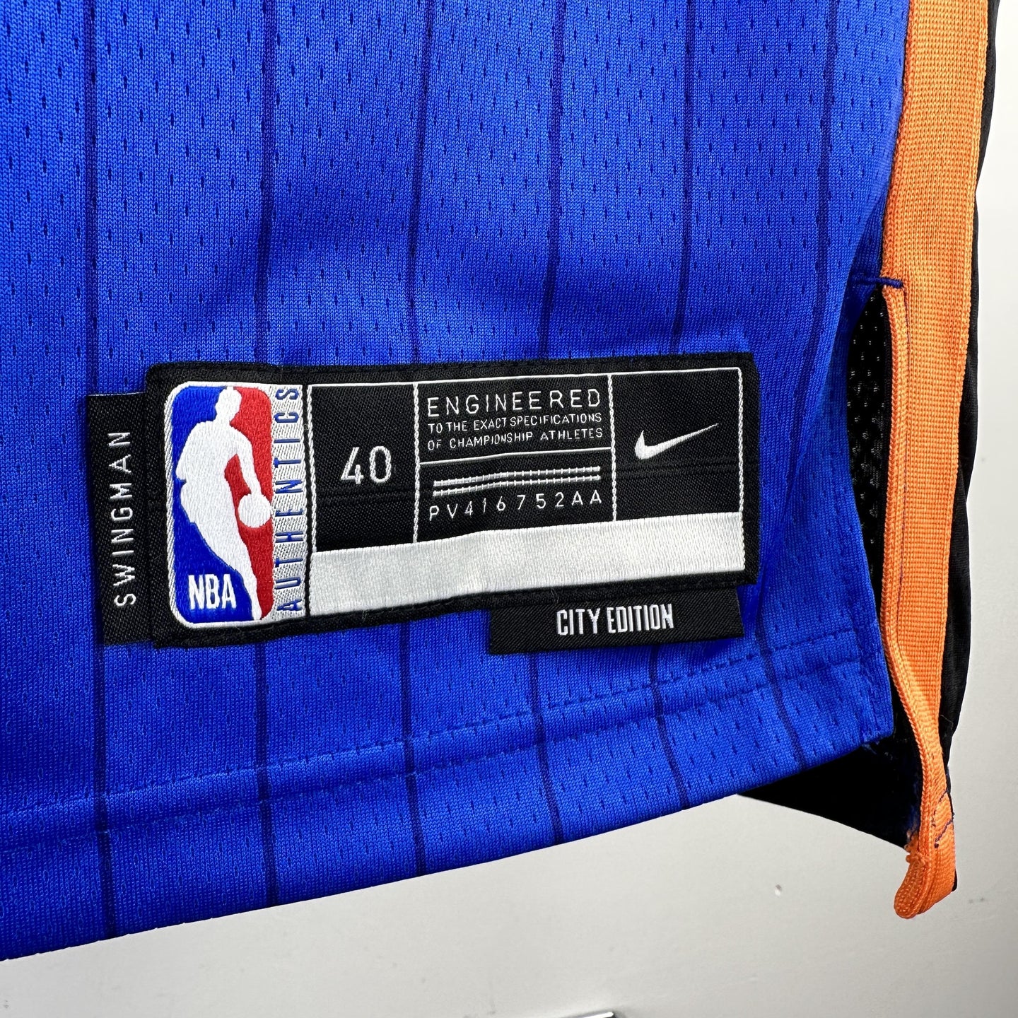 BRUNSON 11 New York Knicks Heat Pressed Edition NBA Jersey