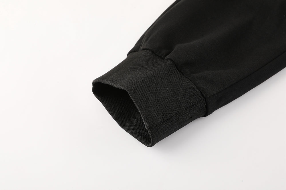 NIKE Tech Fleece Black Red Logo