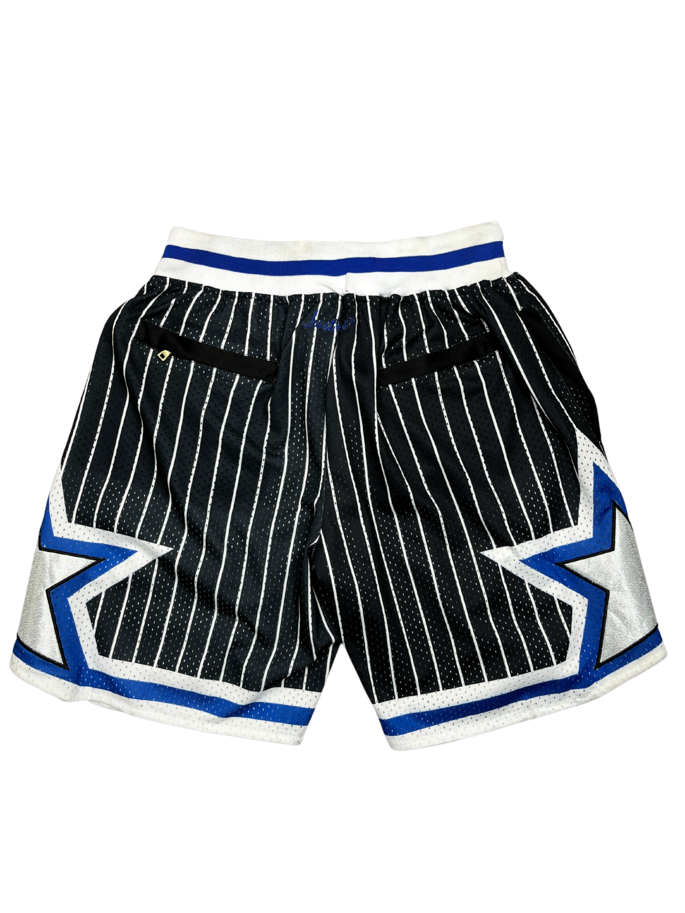 Orlando Magic Black Shorts Full Embroidery