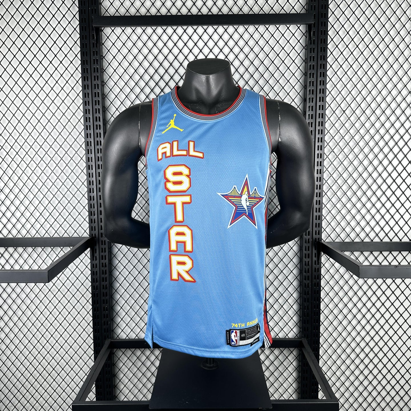 CURRY 30 All Star Heat Pressed Edition NBA Jersey
