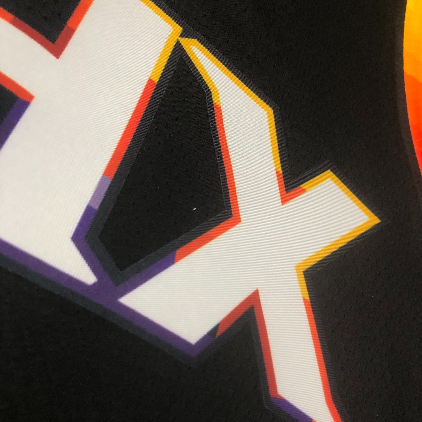 DURANT 35 Black Phoenix Suns  Heat Pressed Edition NBA Jersey