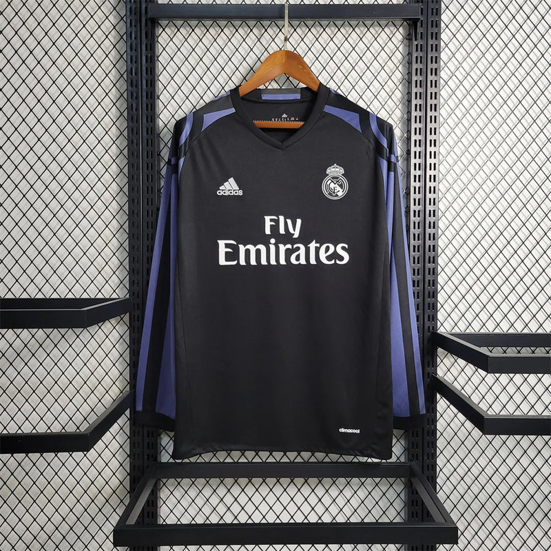 Real Madrid 2016/17 Third Kit Retro Long Sleeves