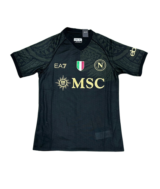 Napoli Black & Gold Jersey Fan Version