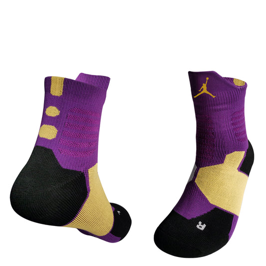 Jordan Purple Ankle Socks