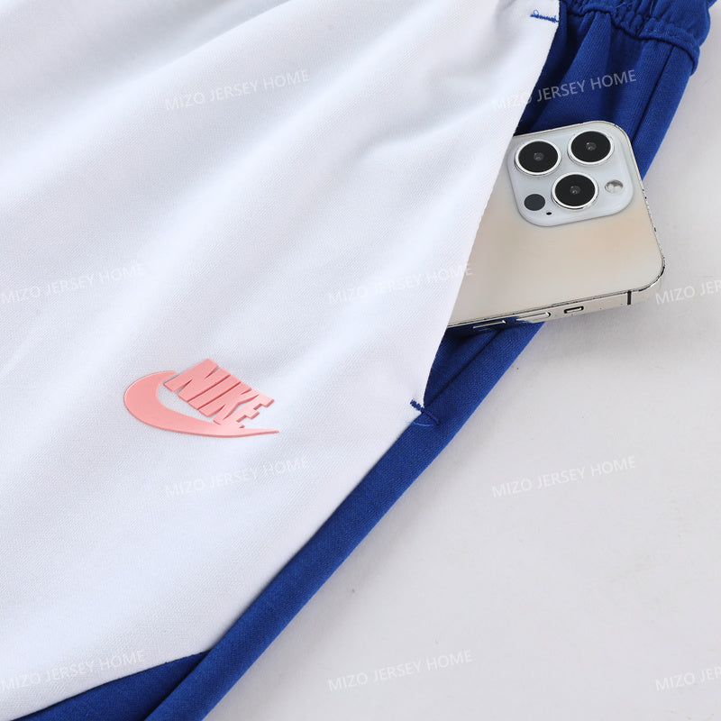 Nike Tech Fleece White & Blue