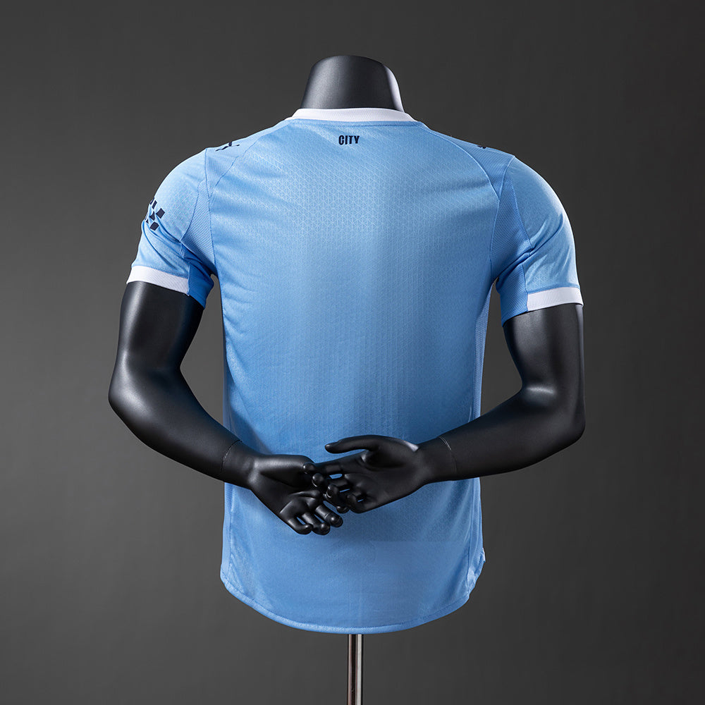 Manchester City Home 25/26 Jersey Player Version