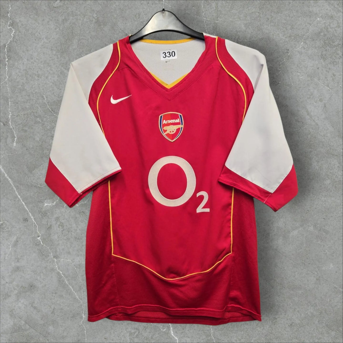 ARSENAL O2 Retro 2004-2005 Home Jersey