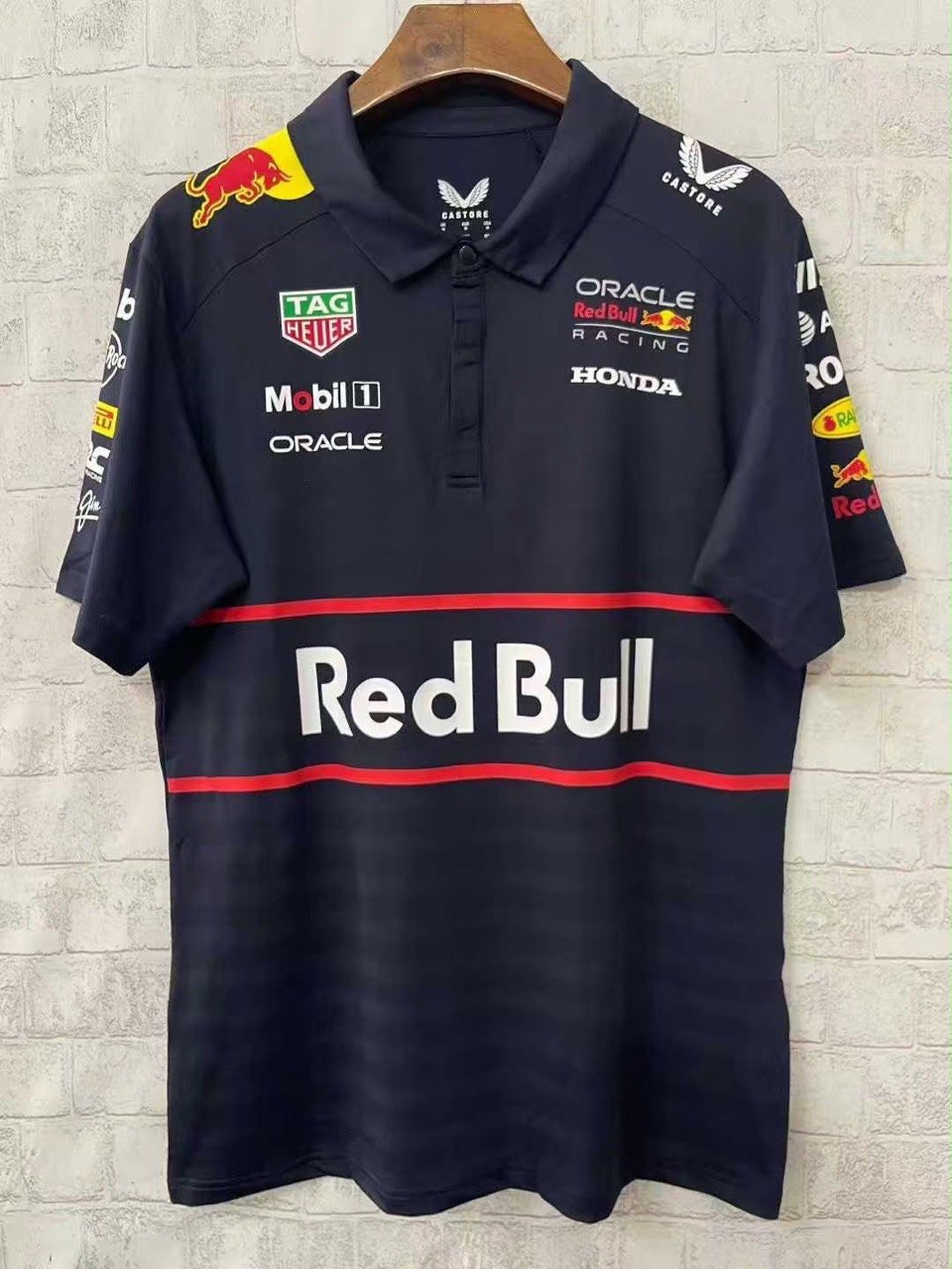 Red Bull Black Polo Shirt