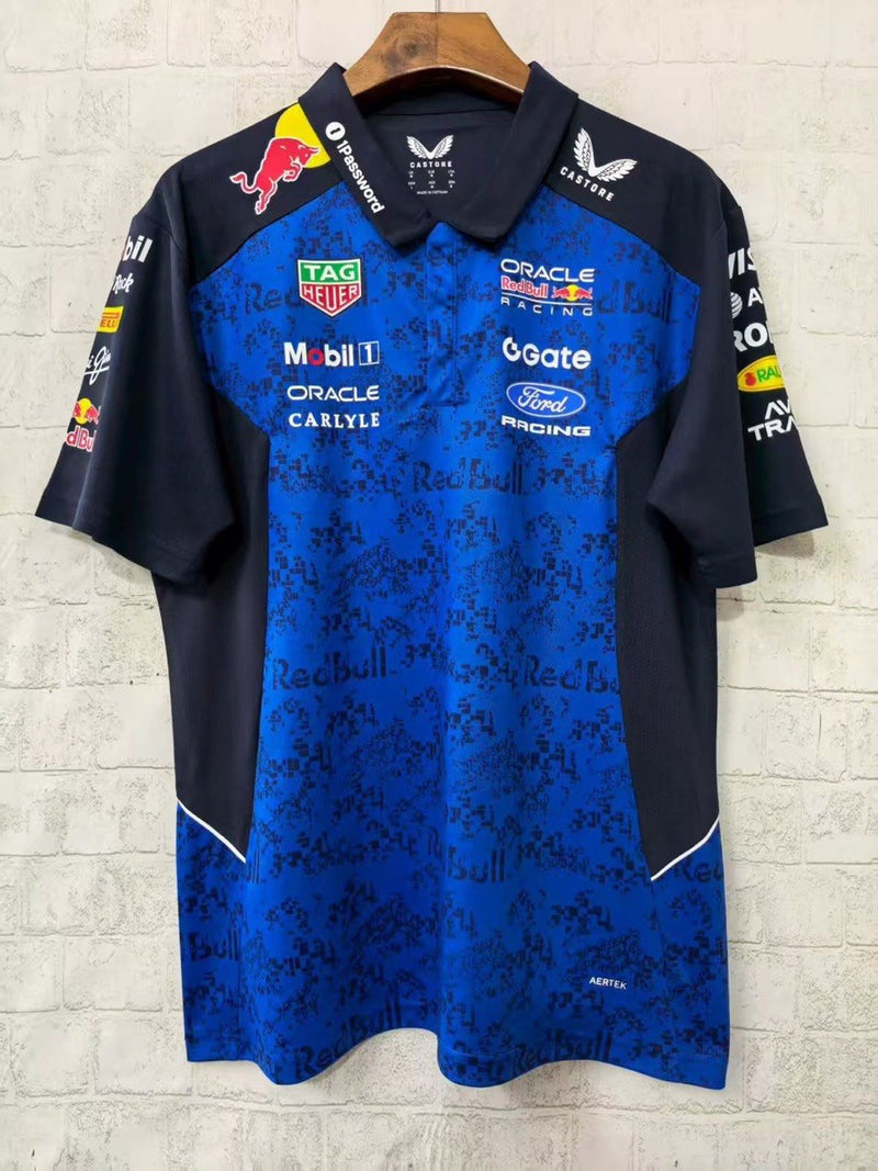 Red Bull Blue Polo Shirt