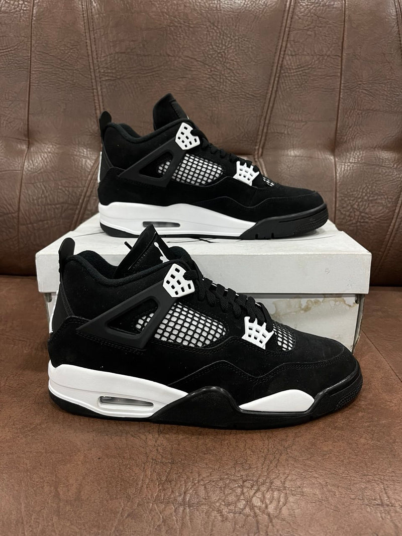 Air Jordan Retro 4 White Thunder Men's Shoes