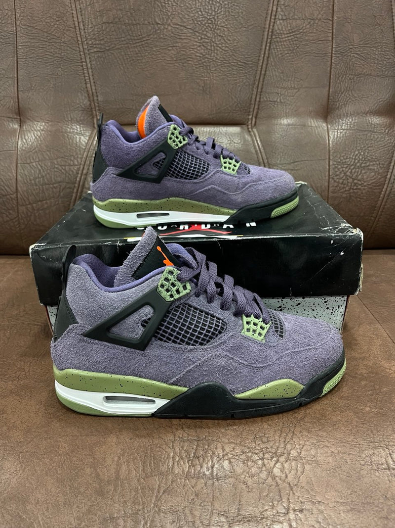 Air Jordan 4 Retro Canyon Purple Sneakers