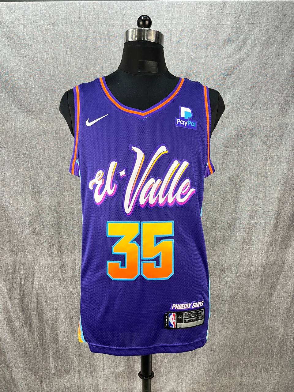 BOOKER 1 Purple El-Valle Phoenix Suns NBA Jersey