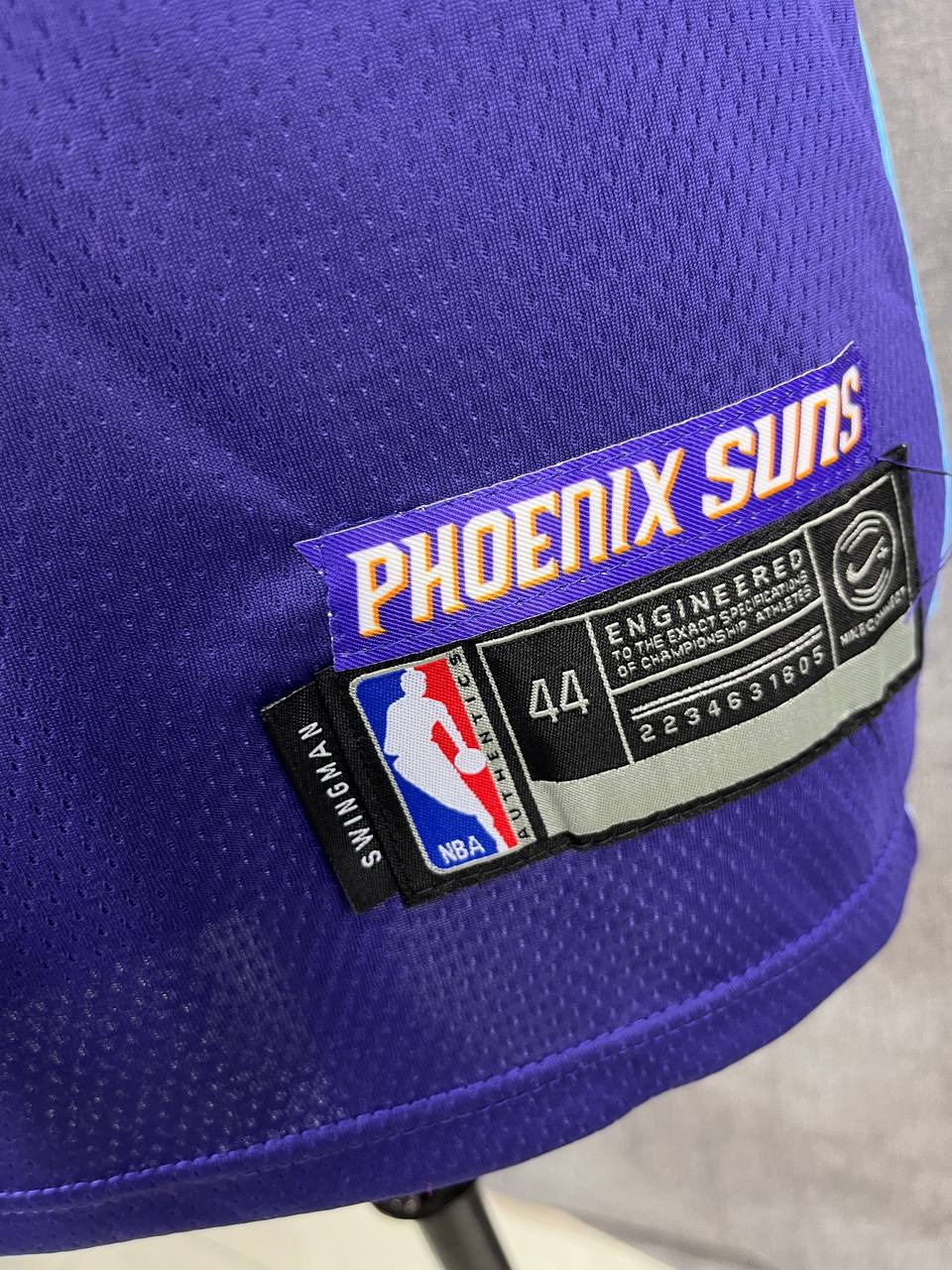 BOOKER 1 Purple El-Valle Phoenix Suns NBA Jersey