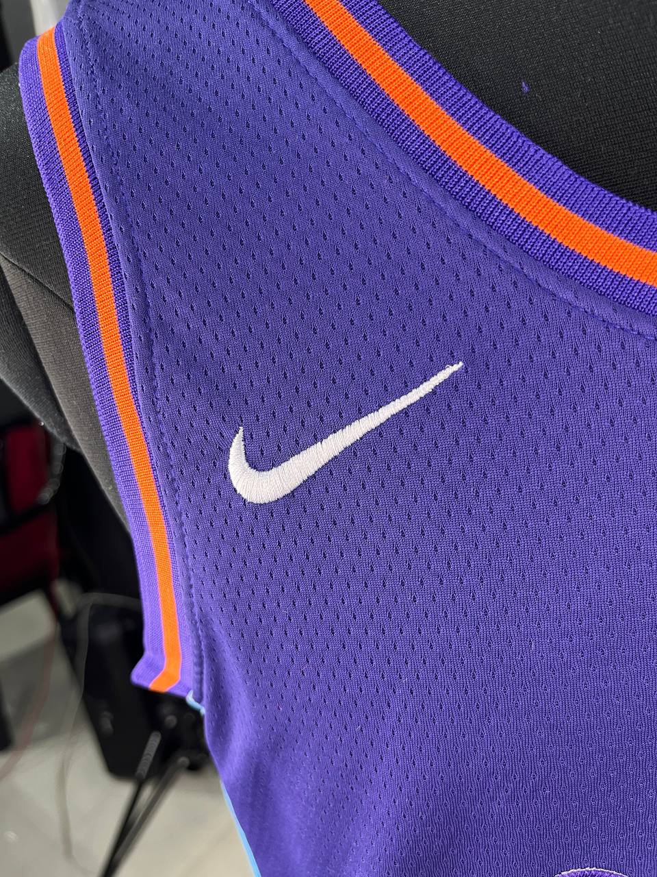 BOOKER 1 Purple El-Valle Phoenix Suns NBA Jersey