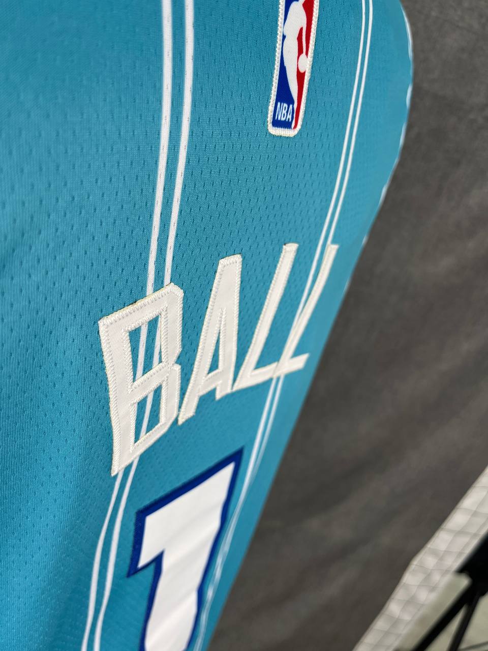 LaMelo BALL 1 Blue Charlotte Hornets NBA Jersey