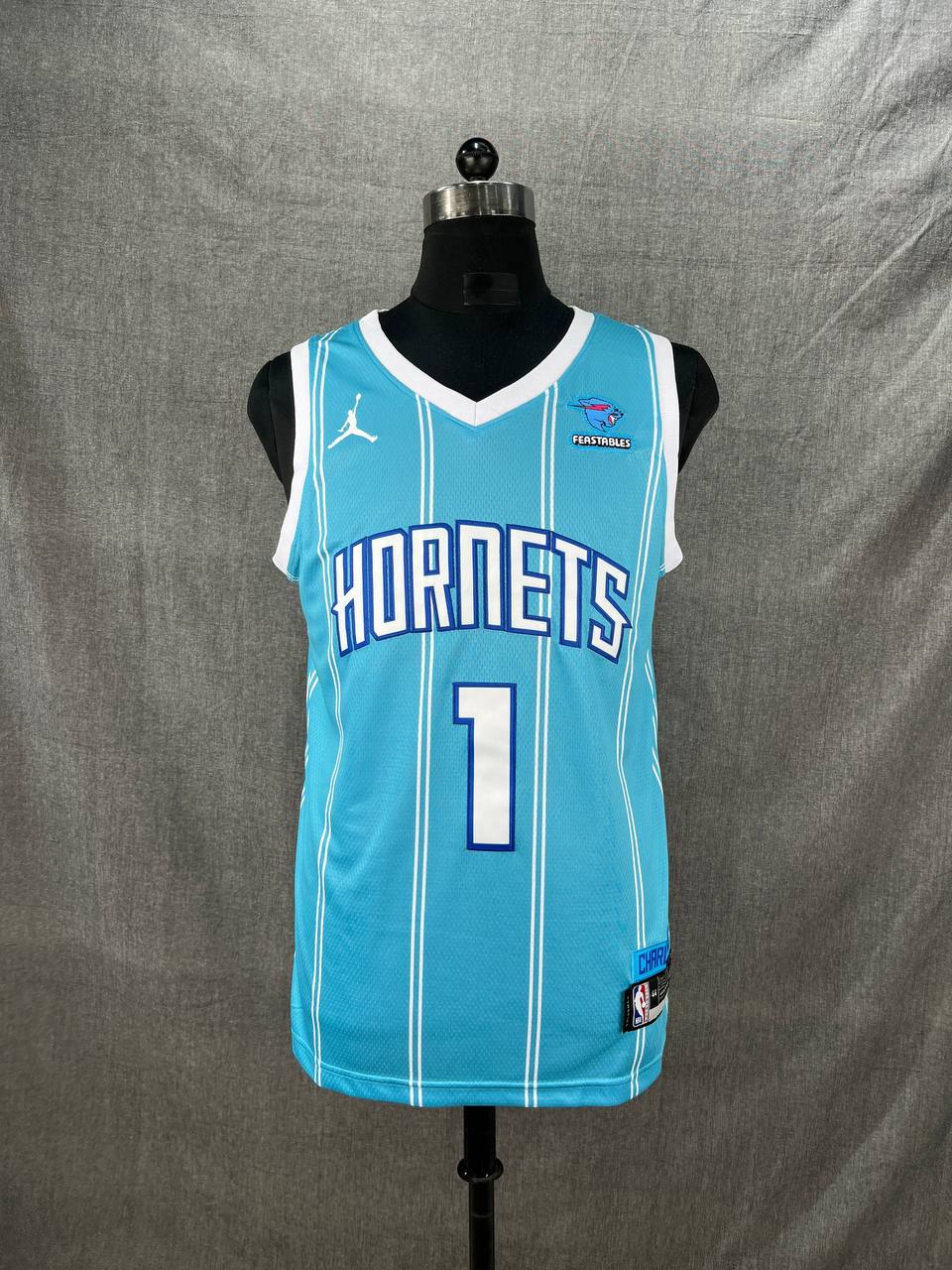 LaMelo BALL 1 Blue Charlotte Hornets NBA Jersey