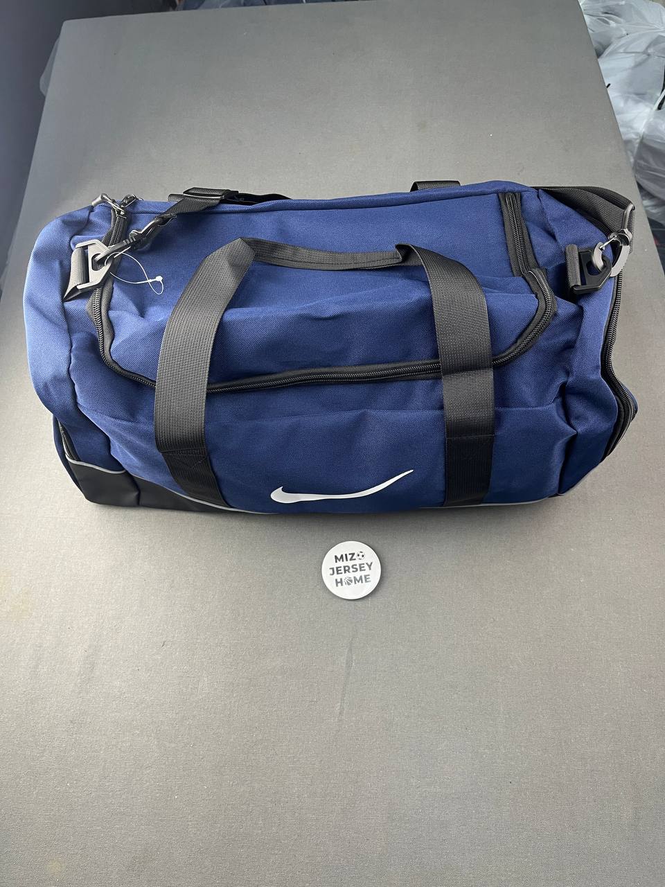 NIKE Academy Brasilia Duffle Bag Navy Blue