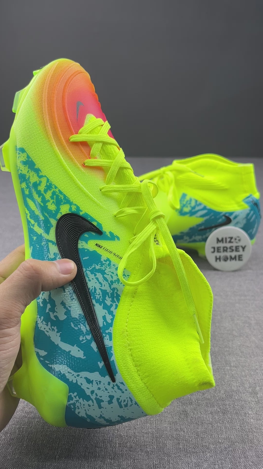 Nike Phantom GX Yellow/Orange Football shoes