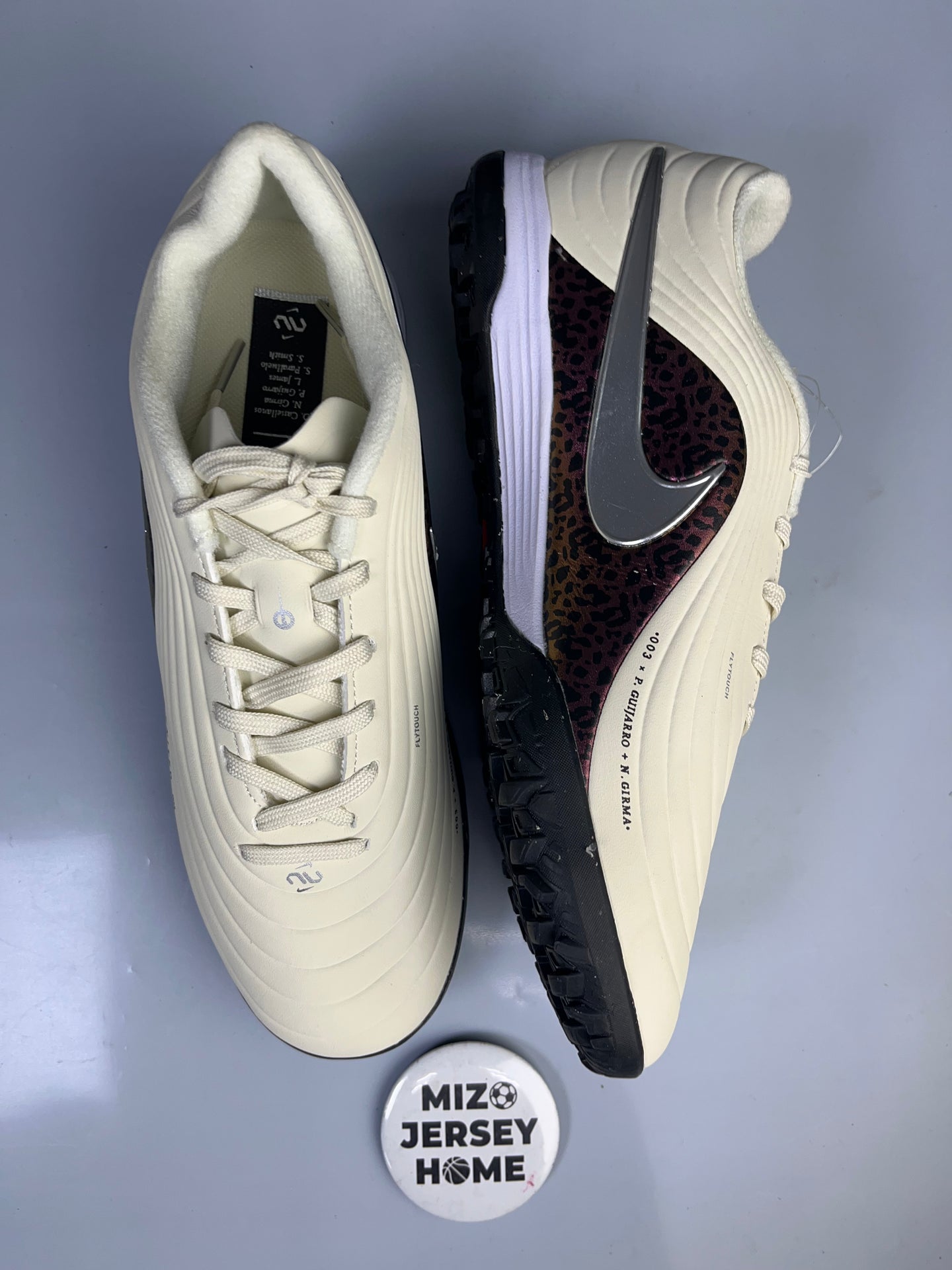 Nike Tiempo Maestro Beige Turf Football Shoes