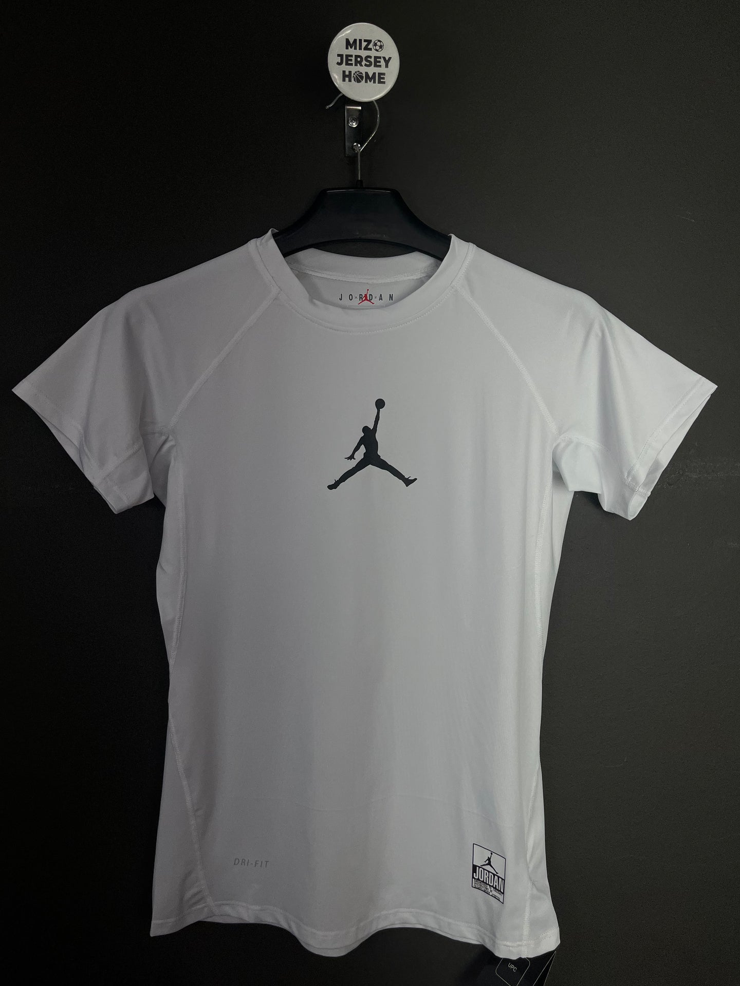 Jordan White Compression Shirt