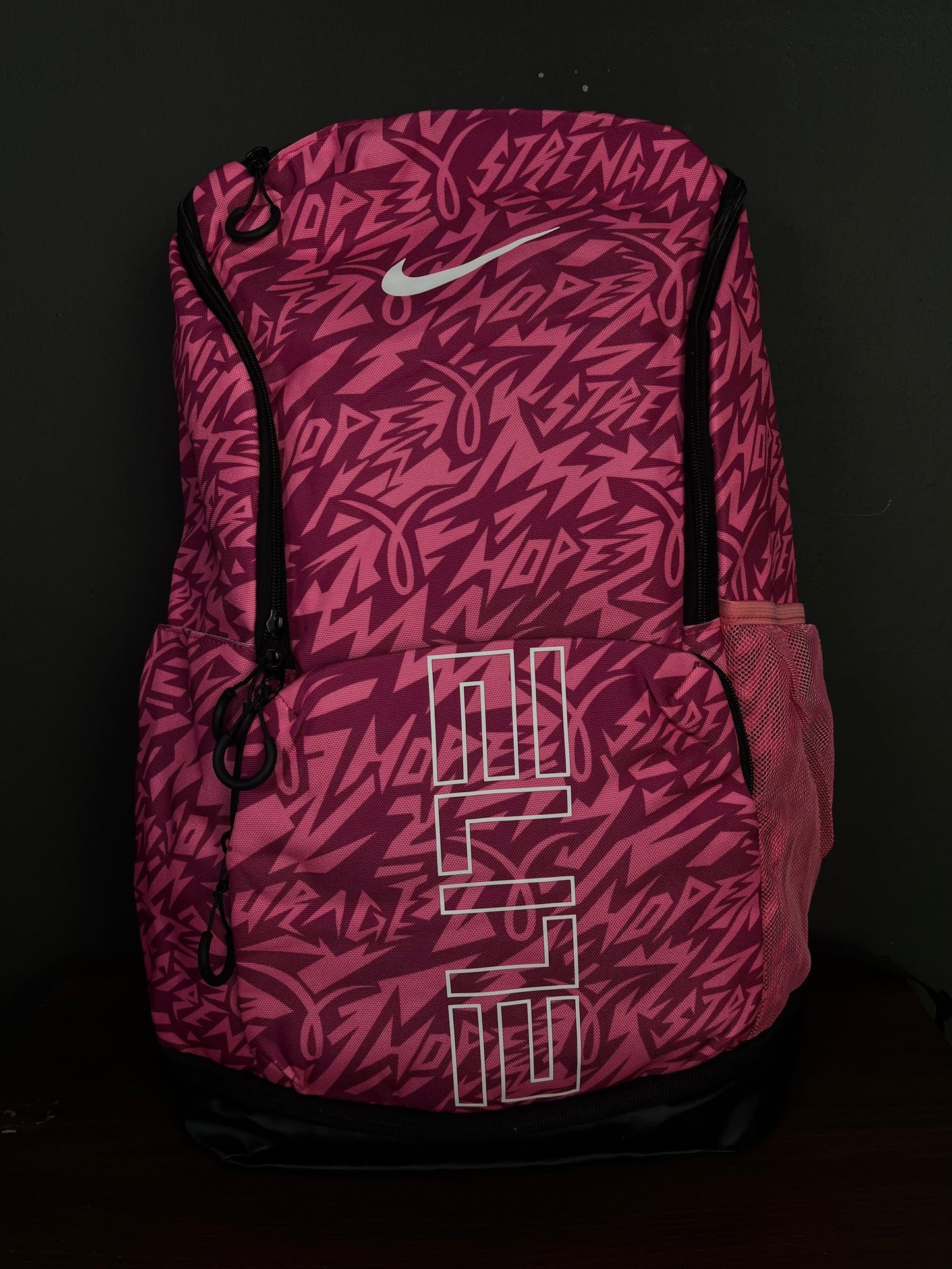 NIKE Varsity Elite Pink Backpack