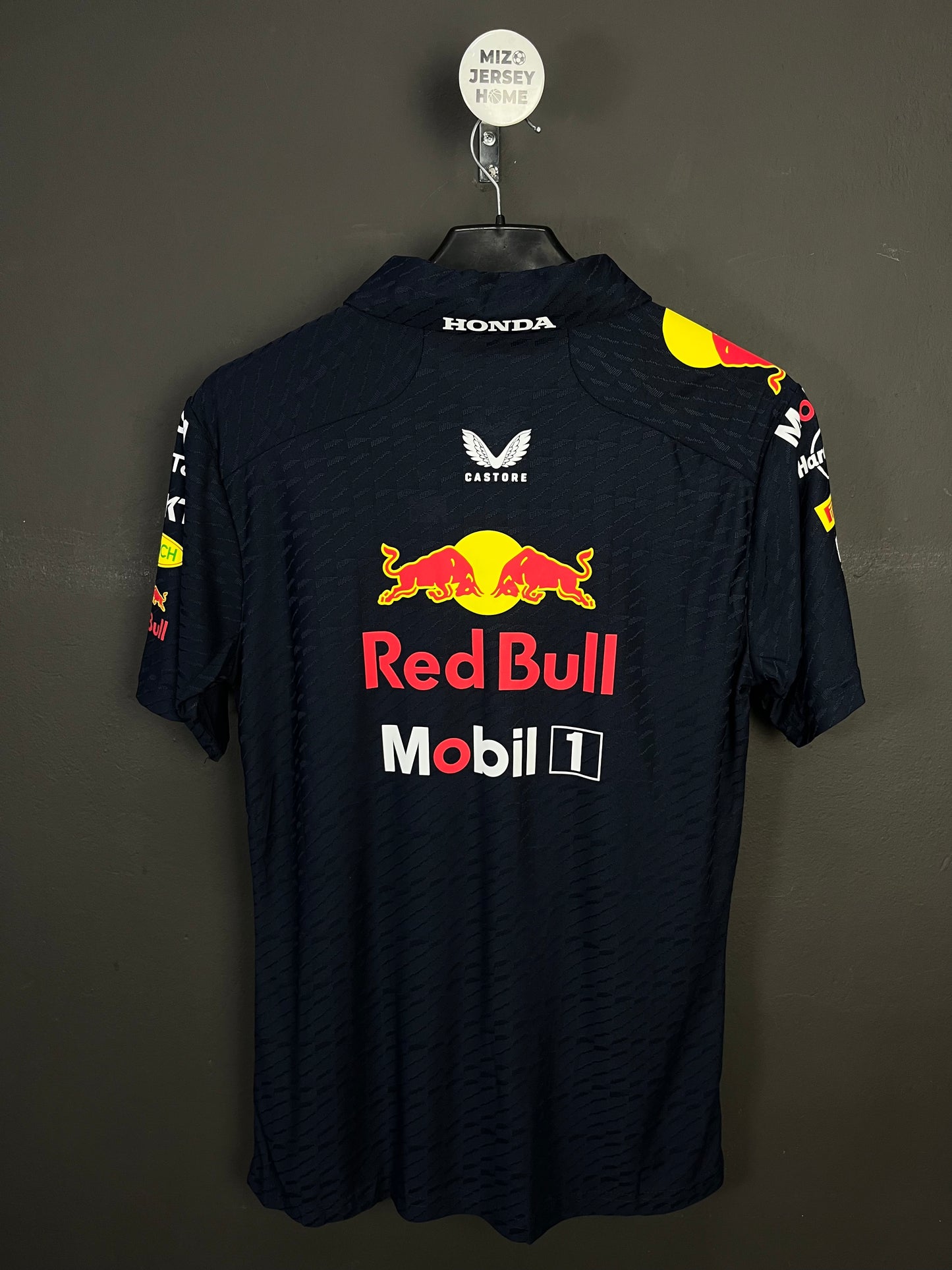 Red Bull Black Polo Shirt