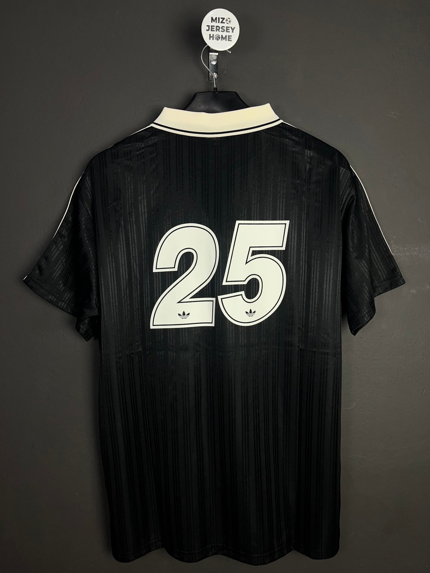 Adidas x Oasis Tour Jacquard Black Jersey