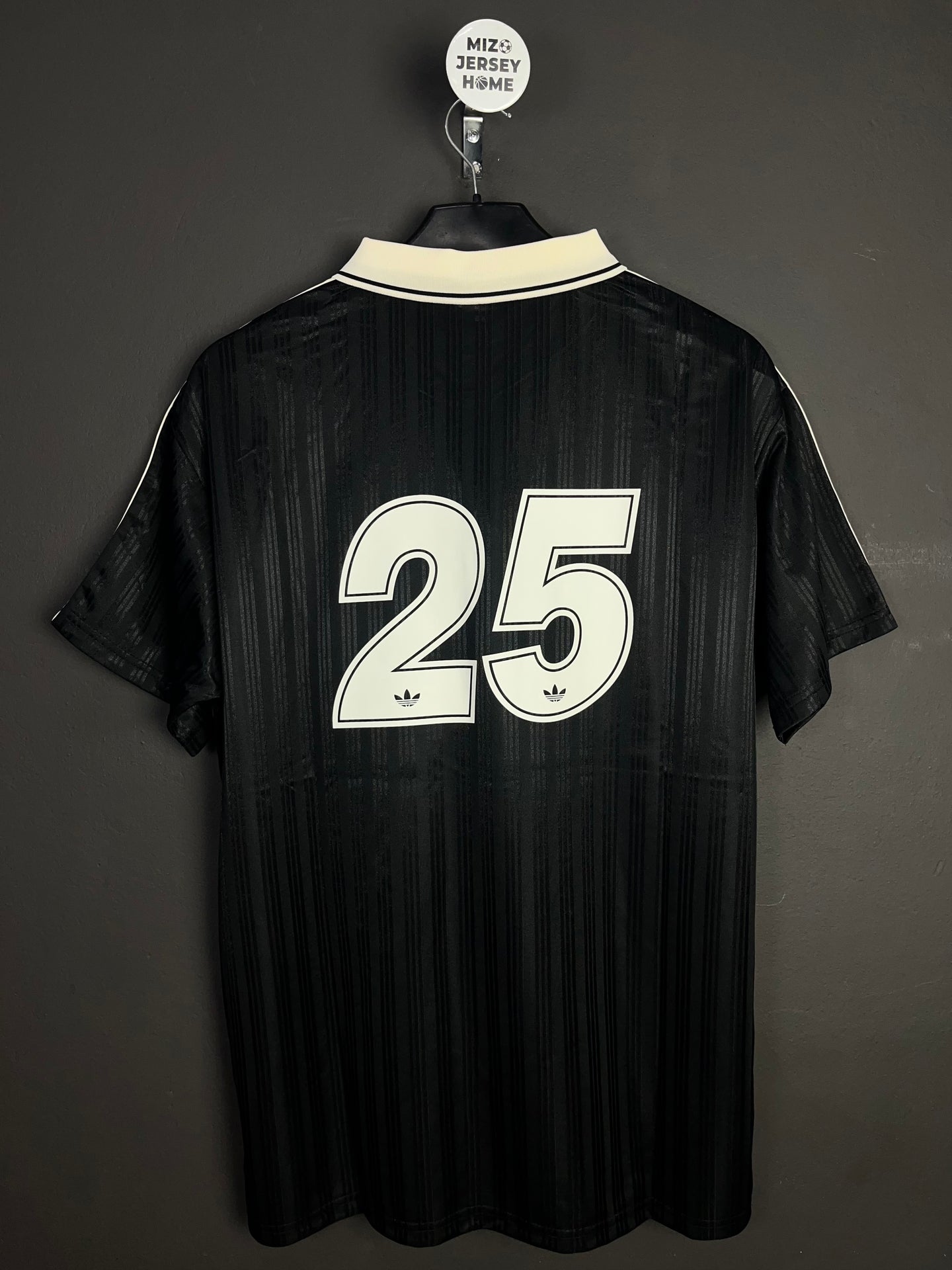 Adidas x Oasis Tour Jacquard Black Jersey
