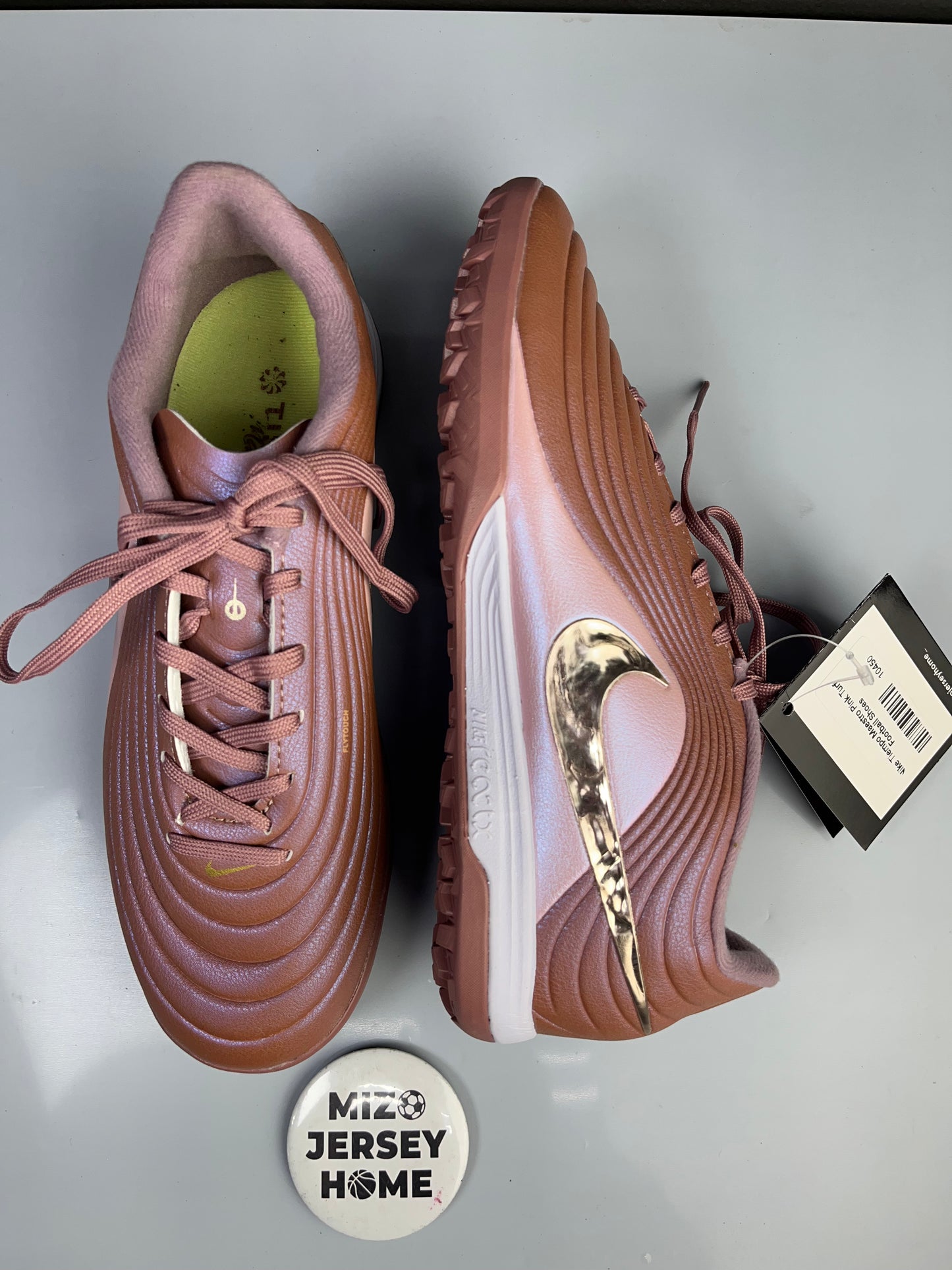 Nike Tiempo Maestro Pink Turf Football Shoes