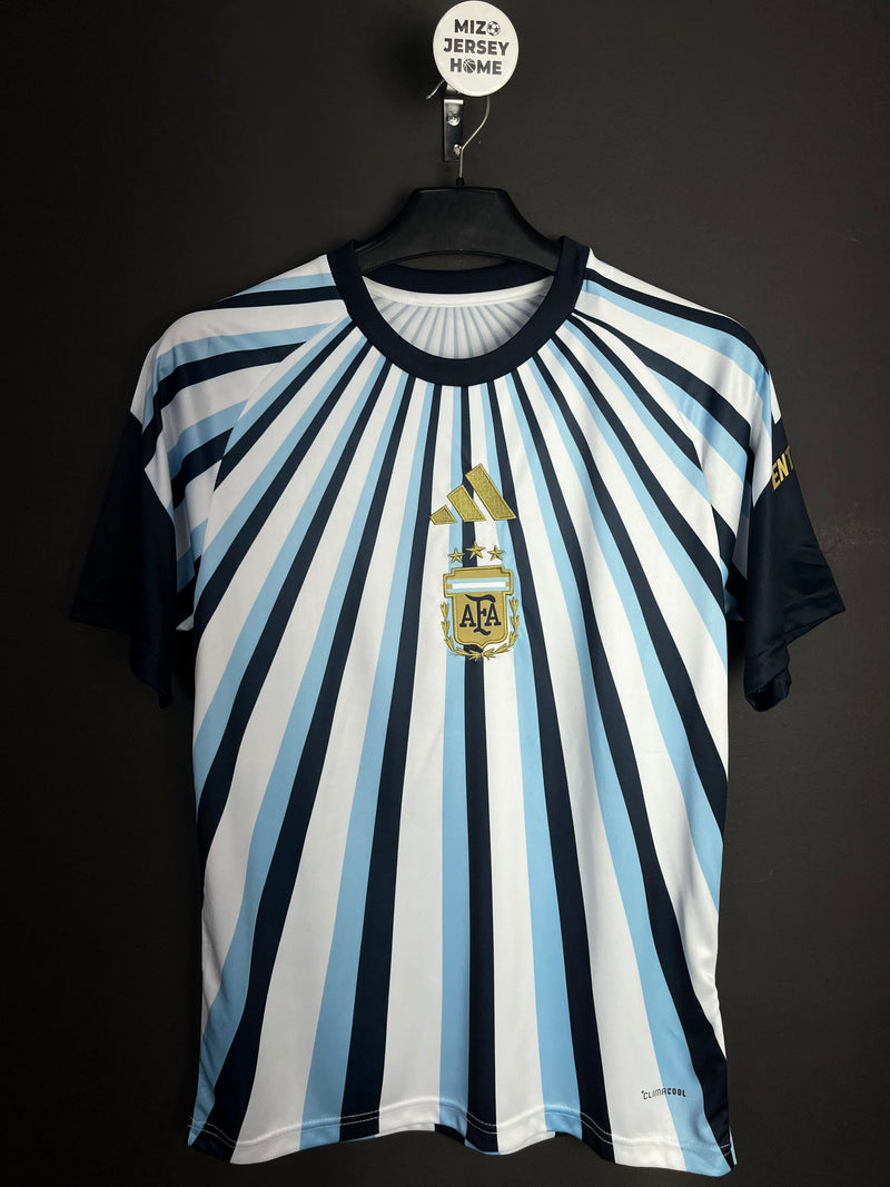 Argentina Pre-Match 2026 Jersey Fan Version