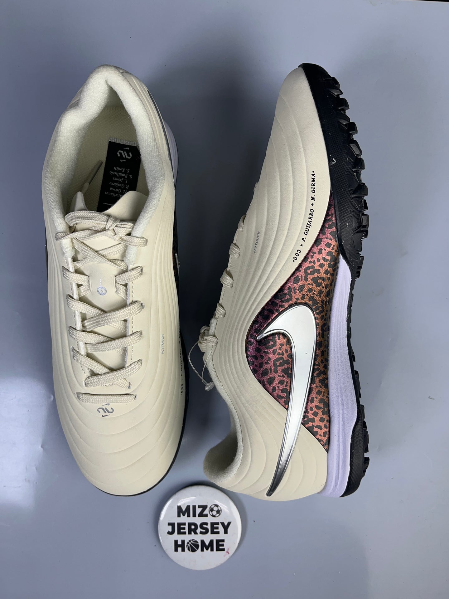 Nike Tiempo Maestro Beige Turf Football Shoes