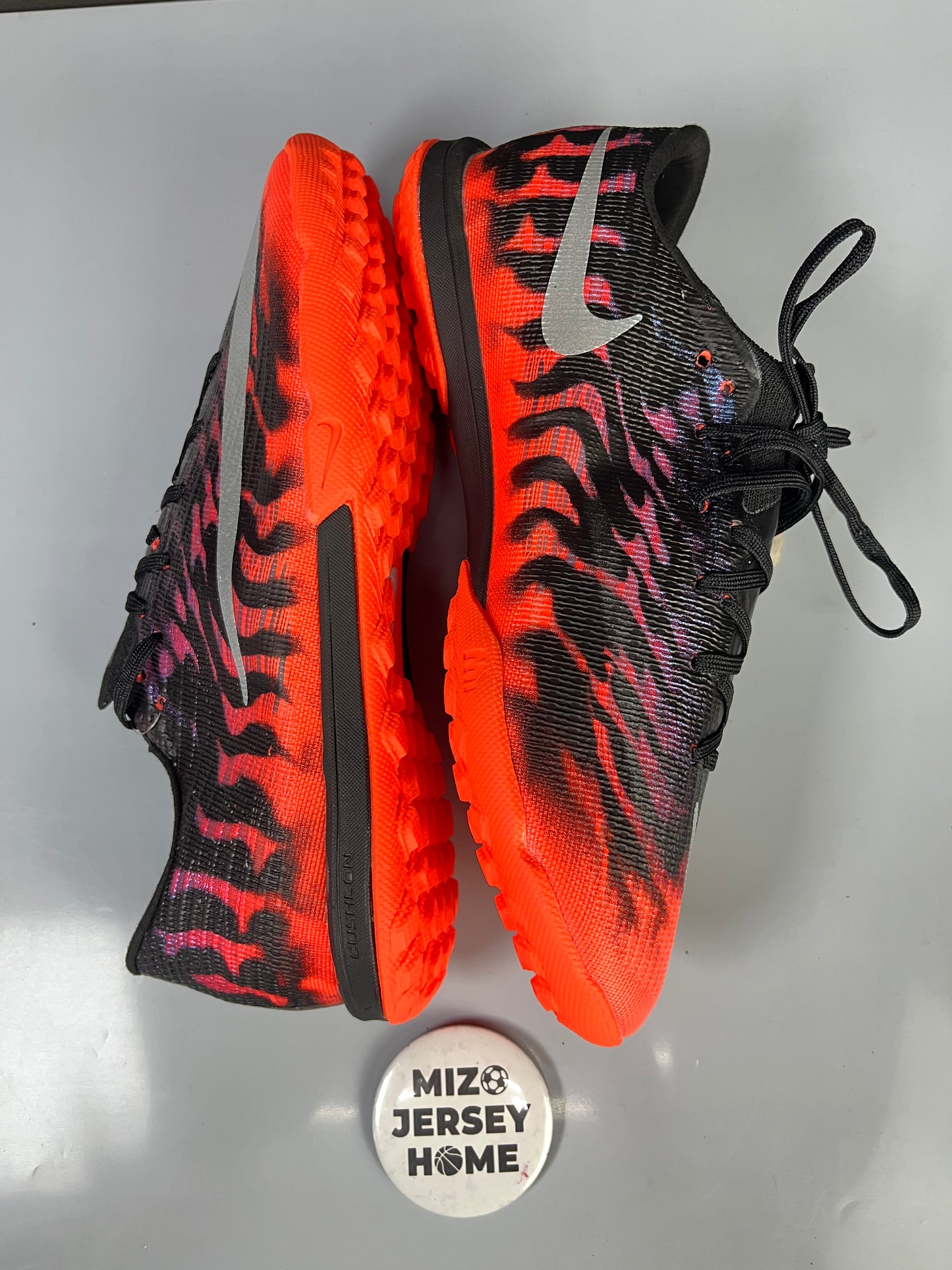 Nike Mercurial Vapor 17 Elite Orange Turf Football Shoes