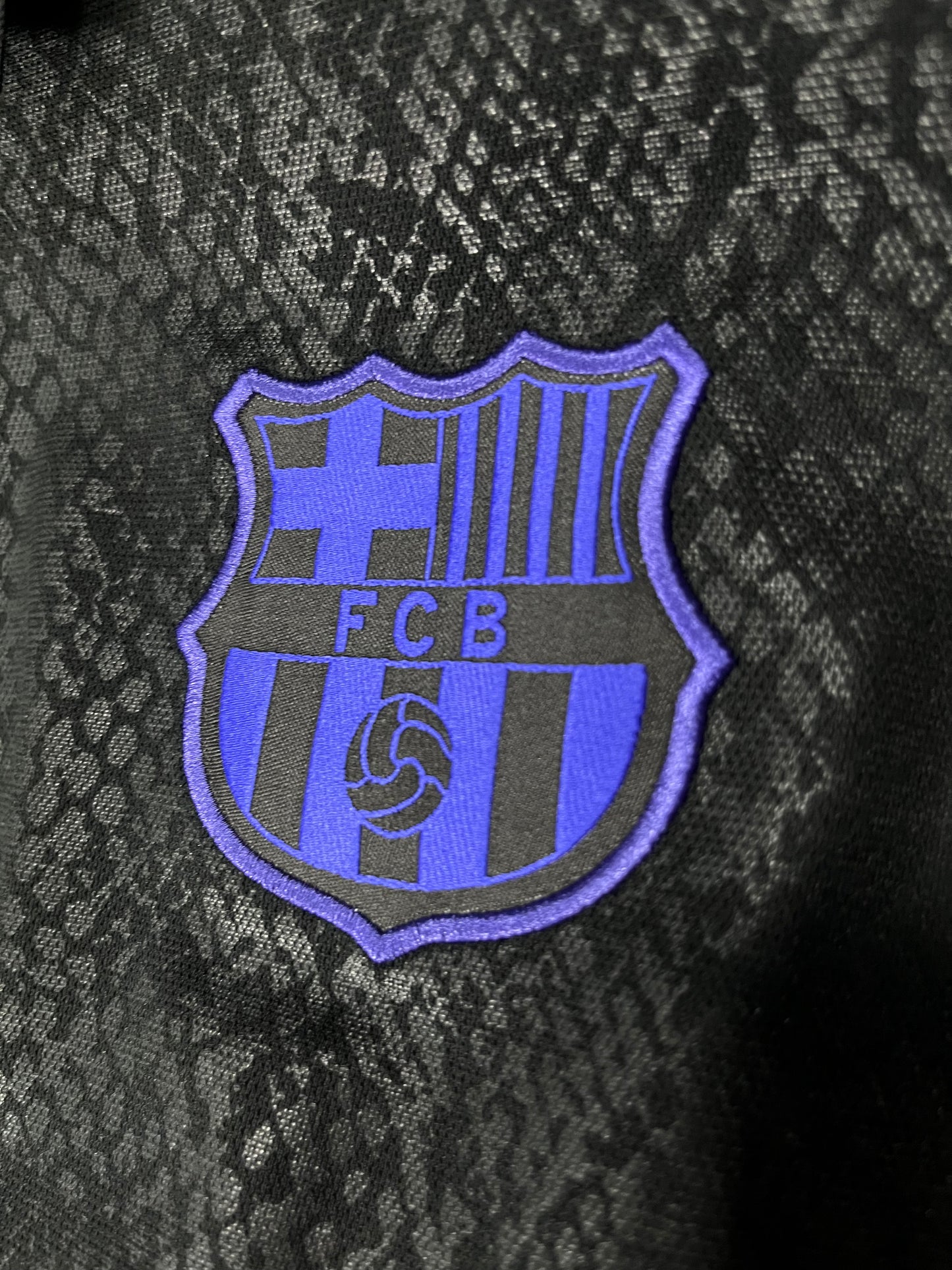 Barcelona Black Polo Shirt