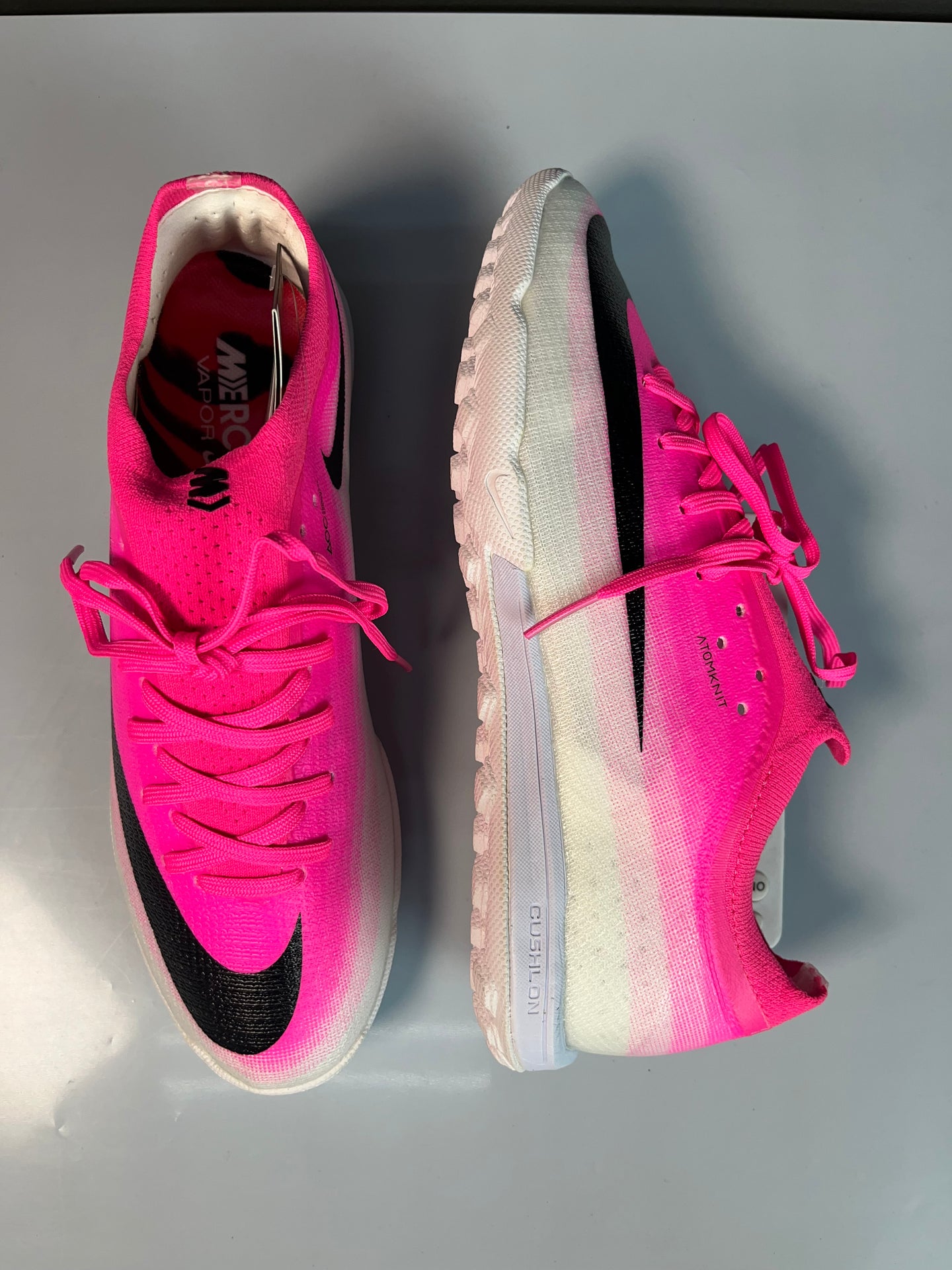 Nike Mercurial Vapor 17 Elite Pink Turf Football Shoes