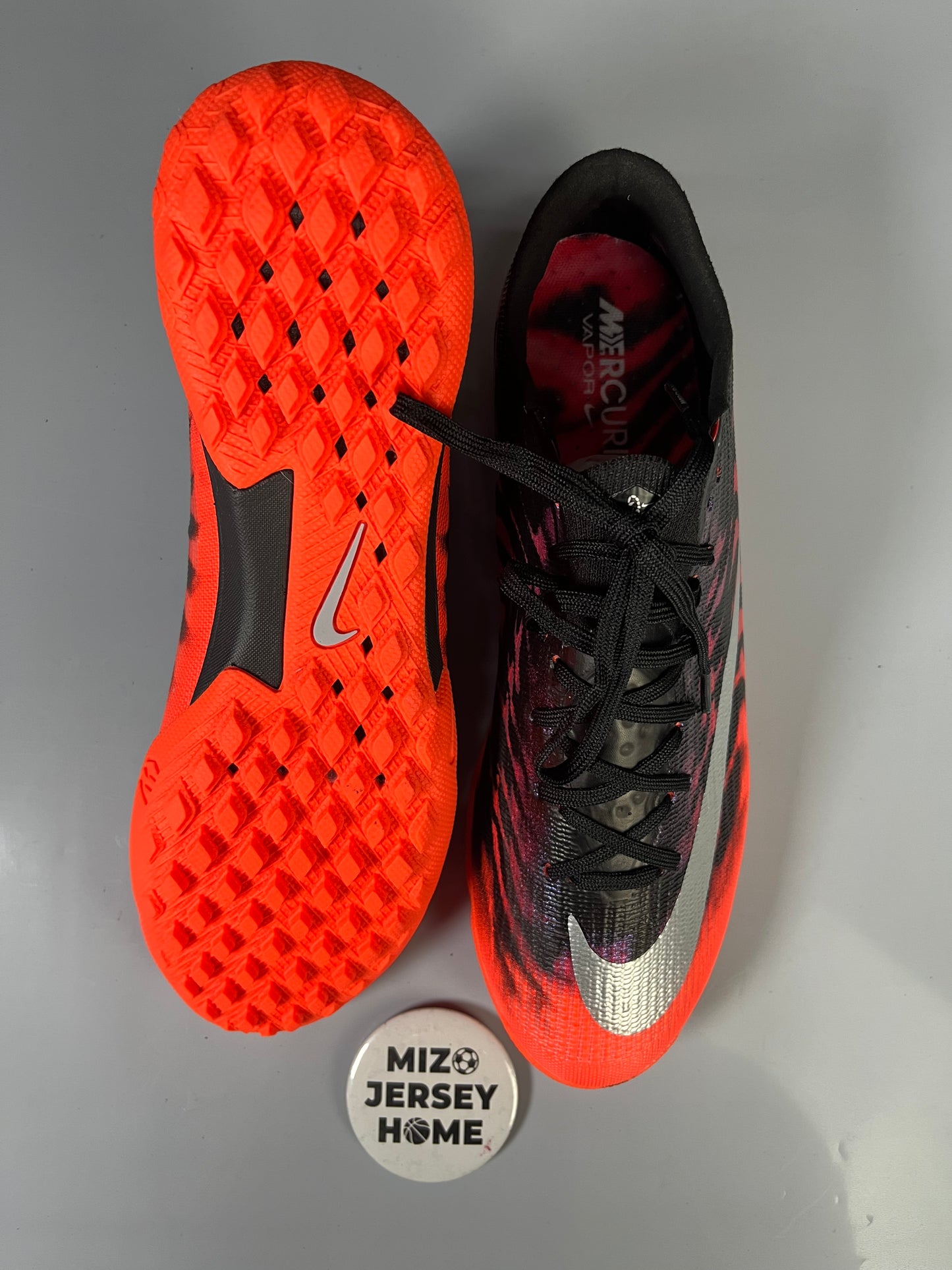 Nike Mercurial Vapor 17 Elite Orange Turf Football Shoes