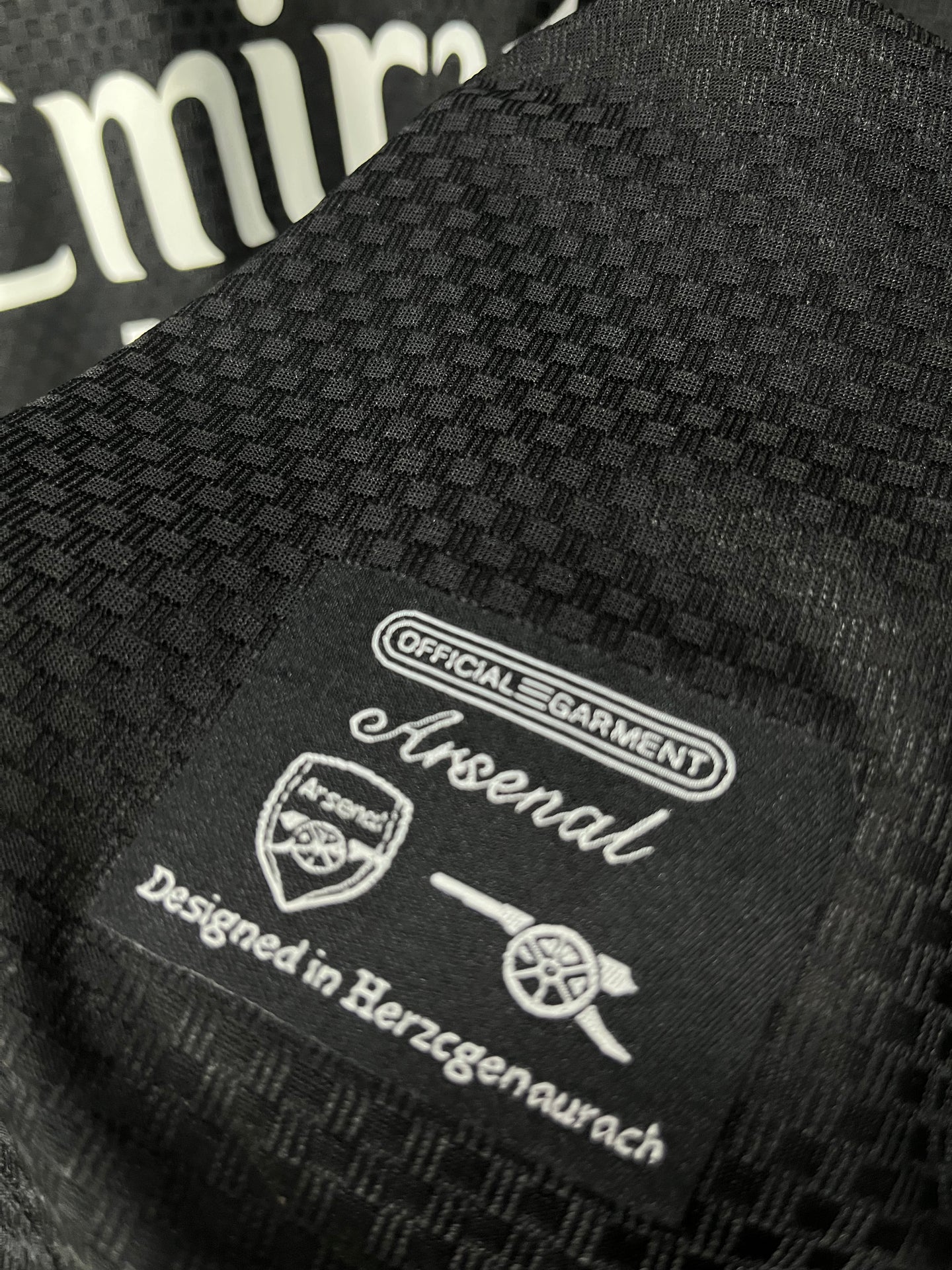 Arsenal Special Edition Black 26/27 Jersey Player Version