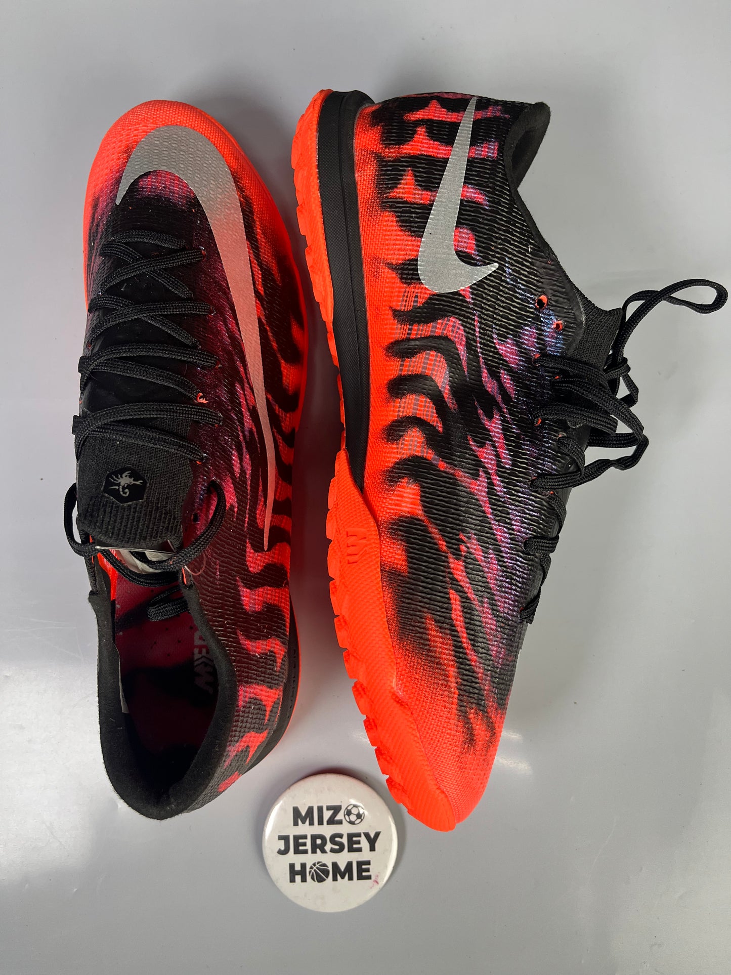 Nike Mercurial Vapor 17 Elite Orange Turf Football Shoes