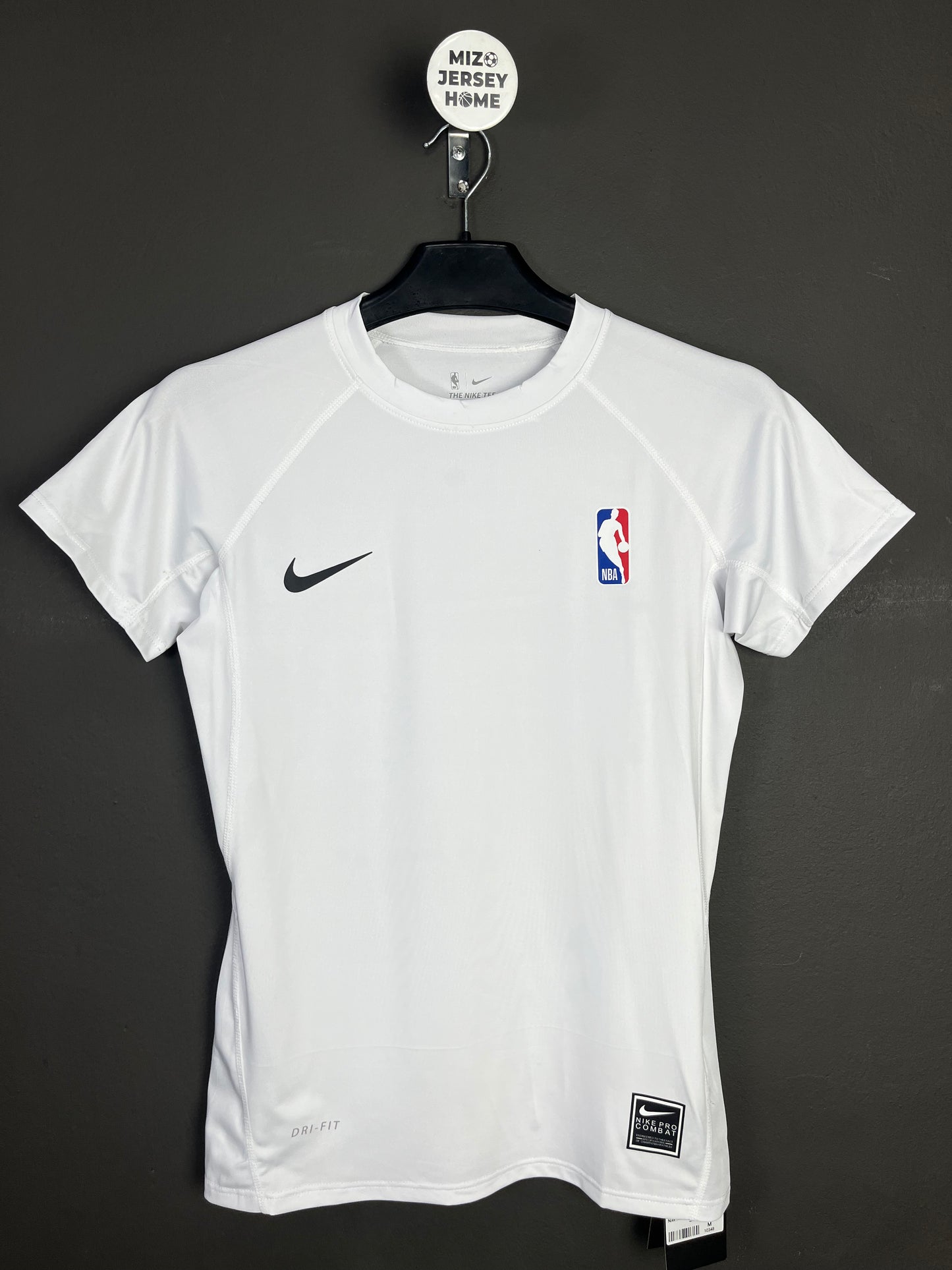 Nike NBA White Compression Shirt