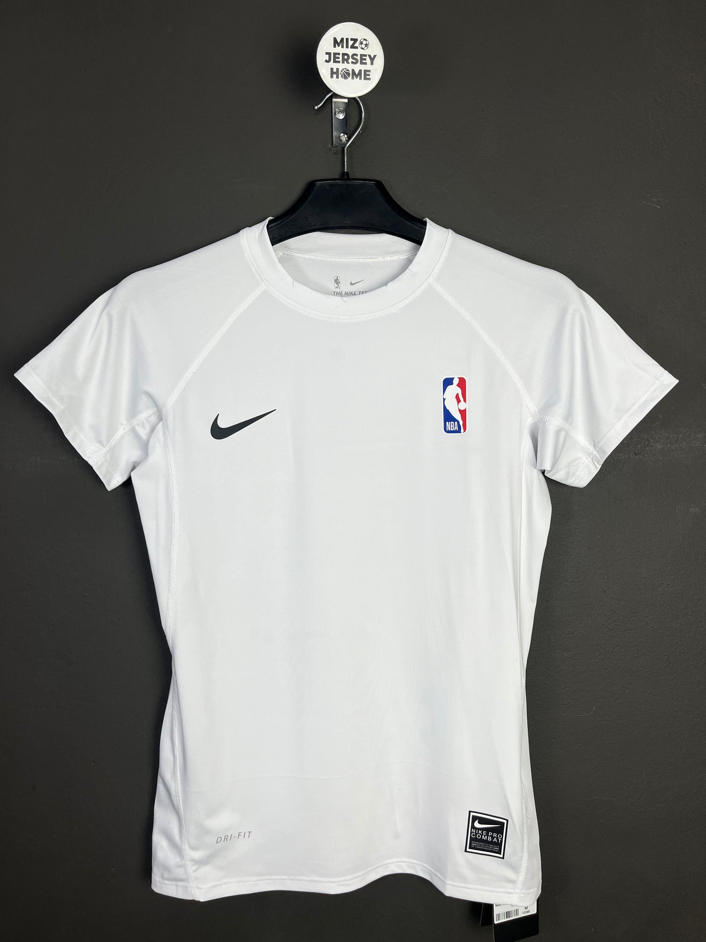Nike NBA White Compression Shirt